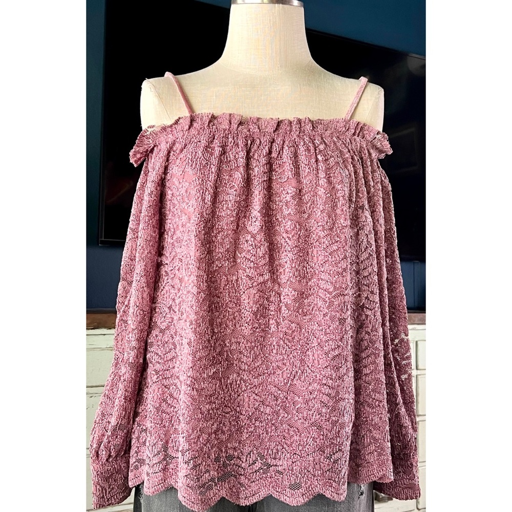Anthropologie Maeve Lace Blouse Top S